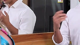 A Hot and Hard Fucking with My Busty Boss so She Won't Fire Me - Max Betancur & Monique Fuentes