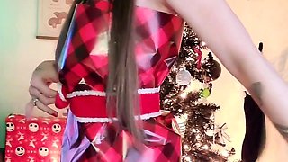 Petite small tit babe with perfect pussy masturbates