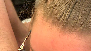 POV Glasses Wife Edges and Licks Balls