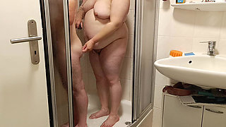 Hot Shower Moment, I Soap Her Whole Body