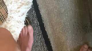 Jerked off with cock rings