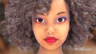 Beauty dream girl's 3d animated porn trailer