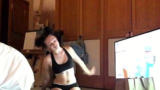 Brunette Solo Webcam Masturbation