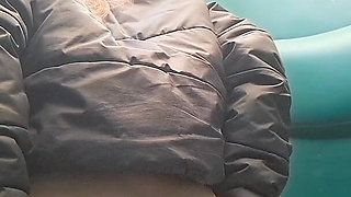 Peeing in a Portaloo at Festival