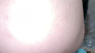 Today I made my elder stepbrother's wife, my real sister-in-law sucked her fat ass hard on the bed.