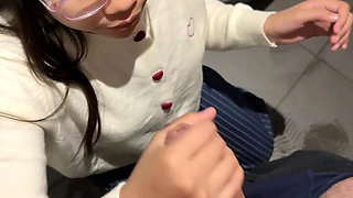 I Sucked Him in Public Restroom and He Came in My Mouth, I Swallowed Everything