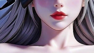 The Silver-haired Beauty Wore Black Eye Masks Do You Like It, Episode 1, Ai-generated