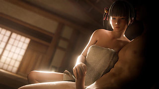 Koharu Having Fun in the Sauna