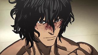 Feel the heat of a wild passionate anime chapter with vintage charm