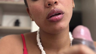 Beautiful Latin Model with a Good Blowjob -amateur Couple- Nysdel