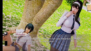 Waifu Academy - A wild journey with busty blonde teens and steamy stories