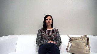 Tasty teen Fingered on a massage table