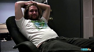 Innocent Brunette Takes Hardcore Pussy Pounding in Office