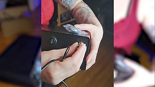 Latex vacbed, domination & submission, educational