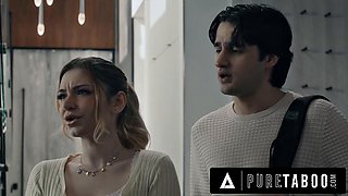 Demi Hawks Steamy Tutor Sessions Take Brutal Turn as Elias Cash Pounds Her Pussy with Inten