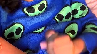 Two trannys fuck a black and a white guy on the sofa