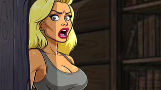 Halloween Gangbang with Jason Fucking MILFs - Friday the 13th Hentai Parody Cartoon Sex