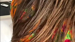 Rough Creampie Fuck - Submissive Teen Fucked in Her Kitchen Yoya Grey