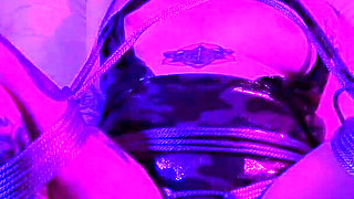 Solo vibrating wand rope play NO AUDIO