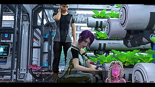 Stranded in Space - Meeting a Shy Emo Girl