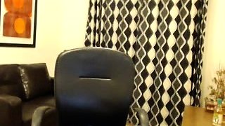 Tattooed Webcam Teen Rides Massive Toy