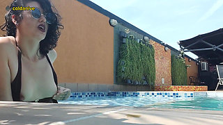 Pool Sex Pegging Rimjob and Fun