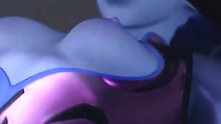 Widowmaker - First Day Secretary Job Ends with Boss BBC Anal - Overwatch 3D Porn