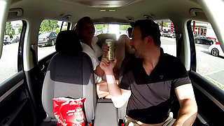 Strange Woman Pees in the Forest and Blows Two Strangers and Then Just Wants to Fuck