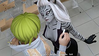 Cartoon sex scenes featuring Bulma from Dragon Ball Z