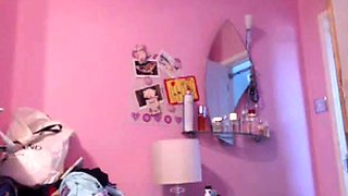Big-Titted British Blonde Babe on Webcam