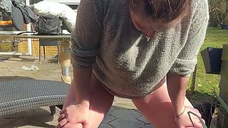 Watering My potatoes.. would you eat Them, when they are