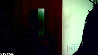 Vixen featuring Abella Danger and Ricky Johnson's interracial scene