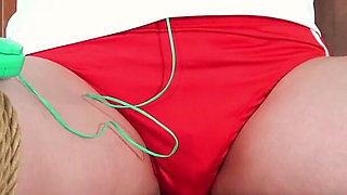 A Girl Toyed with by a Toy Thrashing About Inside Her Bloomers.