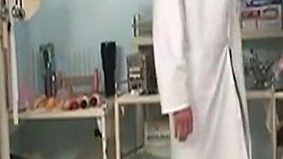 Mature Brunette MILF Takes Doctor Deep in Exam
