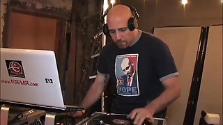 Facialised college student gets fucked from behind at party