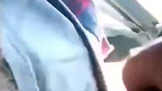Blowjob in the Car with a Young Stud and an Older Gentleman