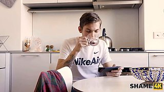 Shame4k. milf and new paramour have no time to switch the location and begin hardcore