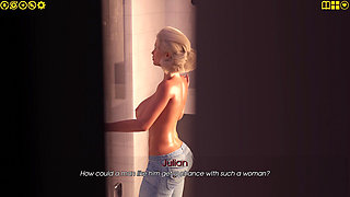 My Pleasure 34 - Julian Video Call Sex with Barbara Then Fucks Julia