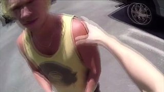 College teen Samantha Sin deepthroat black monster cock in the couch ft. Justin Long: Porn