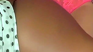 Two Ebony Amateurs Facesit a White Guy with Legs and Pantied Pussies