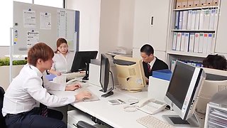 Japanese Mesu-93 Overtime Creampie Sex At The Office With My Hot Cougar Boss - Yukari Orihara And Orihara Yukari