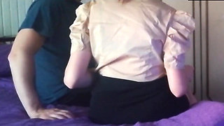 Sexy Secretary Fucks Boss and Wants Promotion