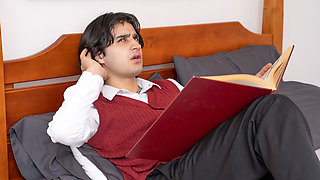 Hot Redhead Relaxes With Her Stepbrother's Big Cock