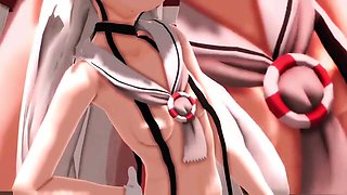 Awesome hentai anal sex with stunning excited nurse