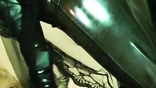 Latex Dress & Nylon Encasement