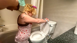 Tied to the Toilet