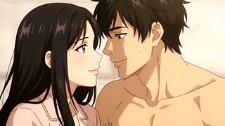 Stepsister and stepbrother share a room in hotel on vacation