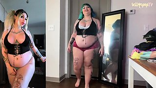 BBW Outgrown Clothes from Skinny Era (w/ Comparison