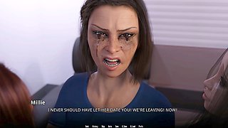 Cartoon adventures with undergarments and some wild anime action featuring Misskitty2k