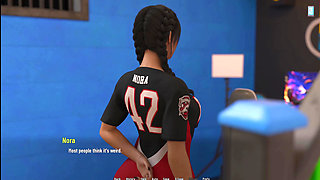 University Days 24 Amelia Like Taking Risk Fuck Her While Her Stepbrother Was Close by